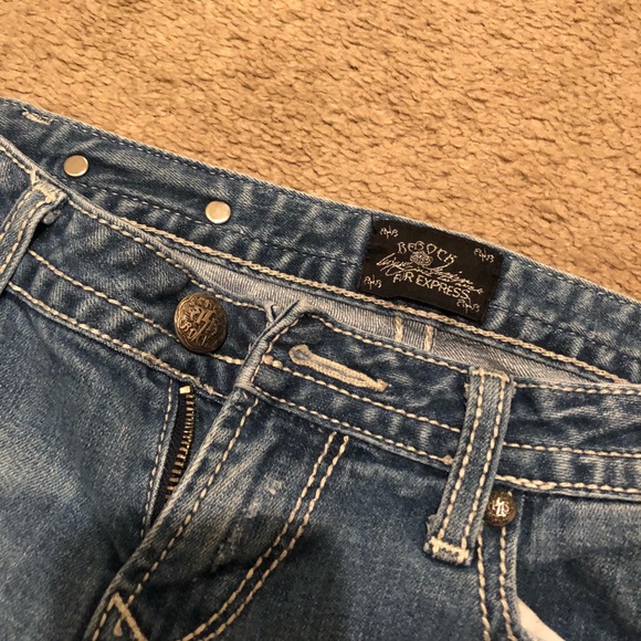 Express Rerock Boot Cut Jeans Size 4R - Picture 5 of 7